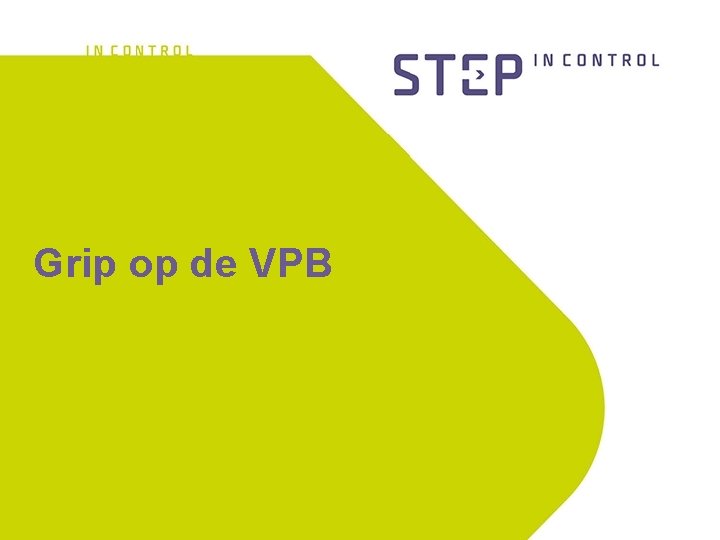 Grip op de VPB 