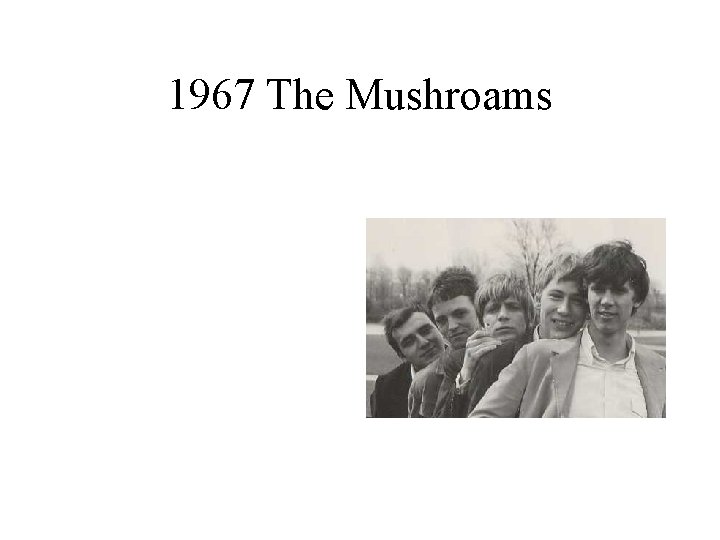 1967 The Mushroams 