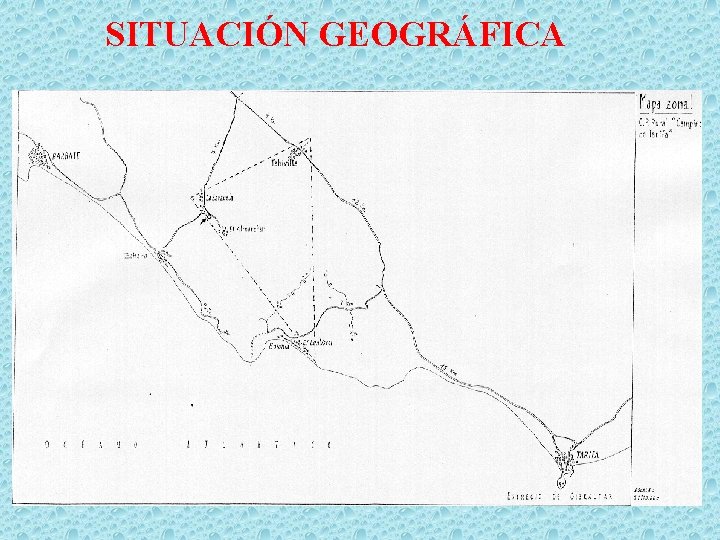 SITUACIÓN GEOGRÁFICA 