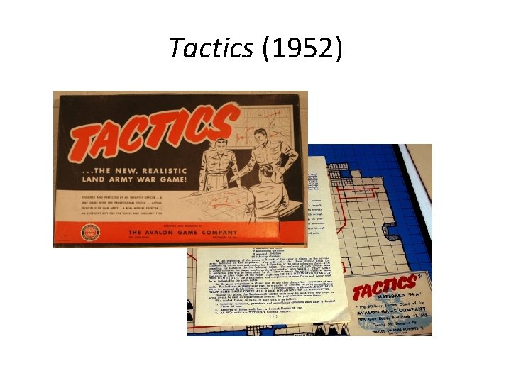 Tactics (1952) 