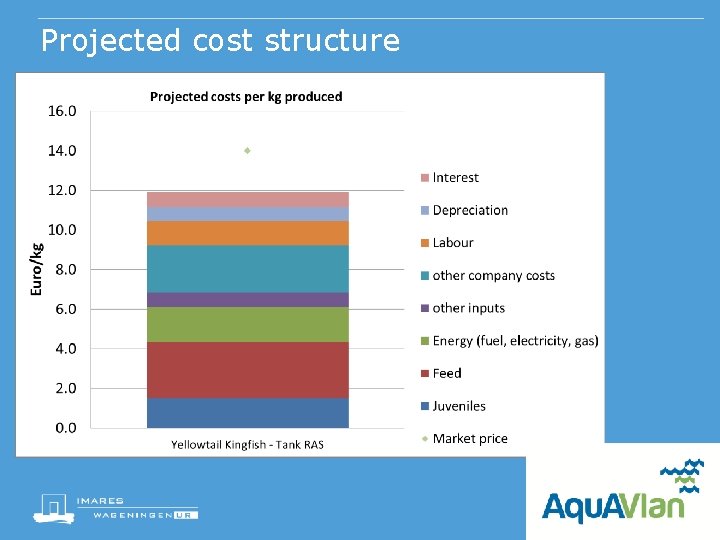 Projected cost structure 