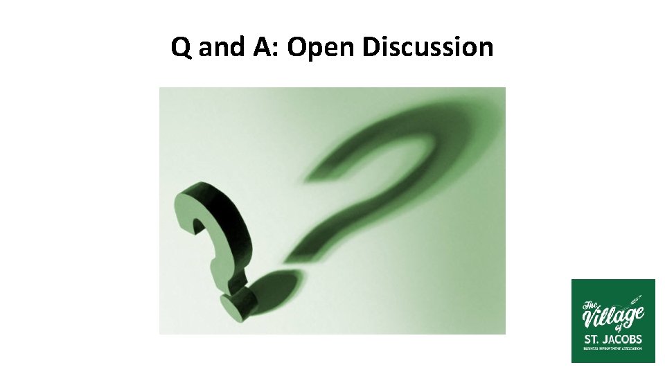 Q and A: Open Discussion 