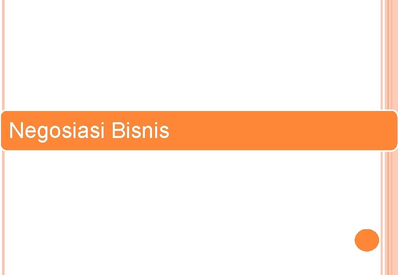 Negosiasi Bisnis 