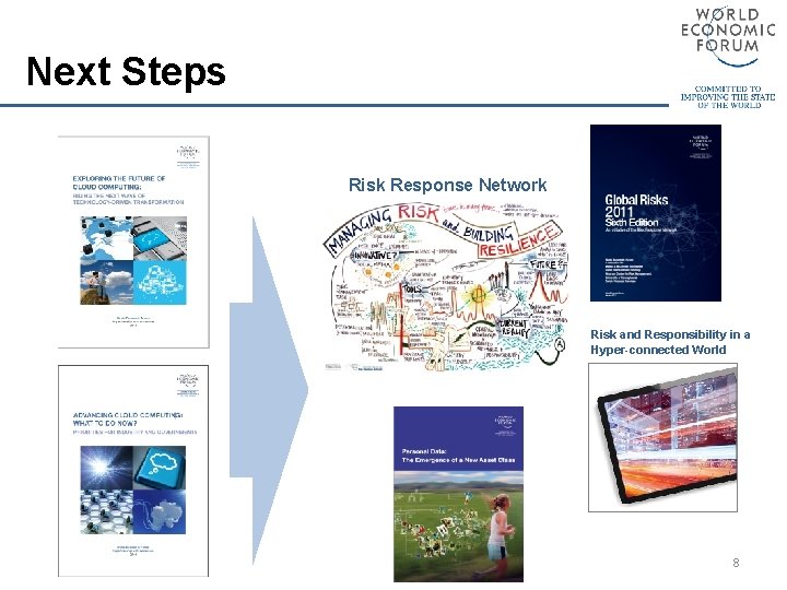 Next Steps Risk Response Network Risk and Responsibility in a Hyper-connected World 8 