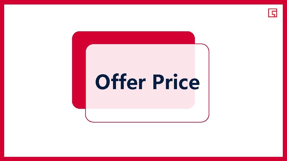Offer Price 