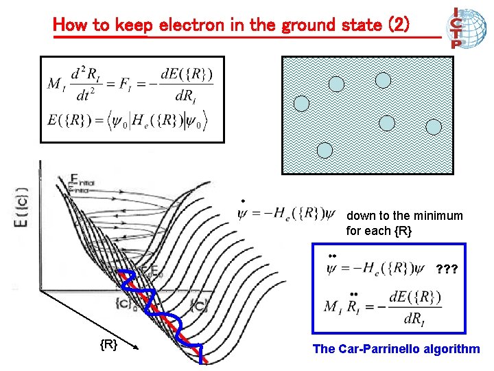 How to keep electron in the ground state (2) down to the minimum for