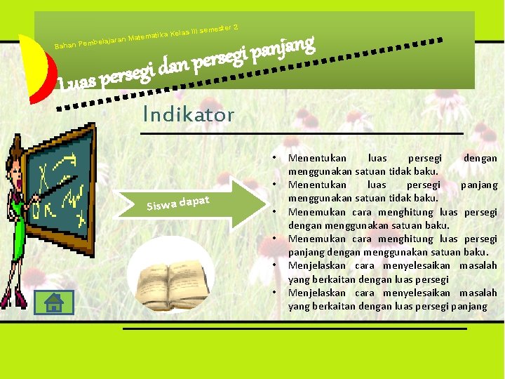 ester 2 Modul Pembelajaran Matematika Kelas III 1 sem ka KX esemester ati. Kelas