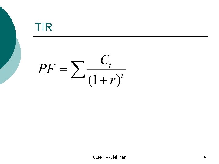 TIR CEMA - Ariel Mas 4 