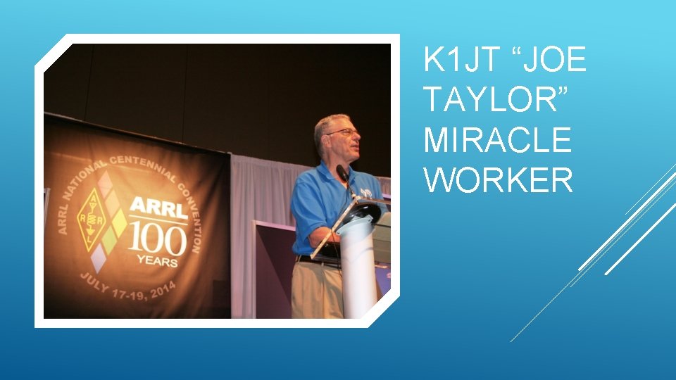 K 1 JT “JOE TAYLOR” MIRACLE WORKER 