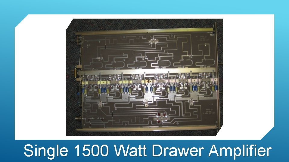 Single 1500 Watt Drawer Amplifier 