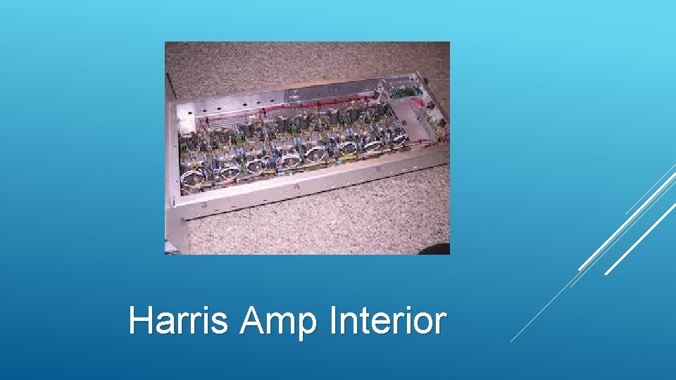 Harris Amp Interior 
