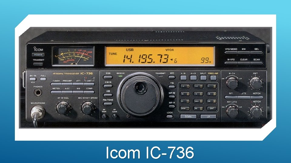 Icom IC-736 