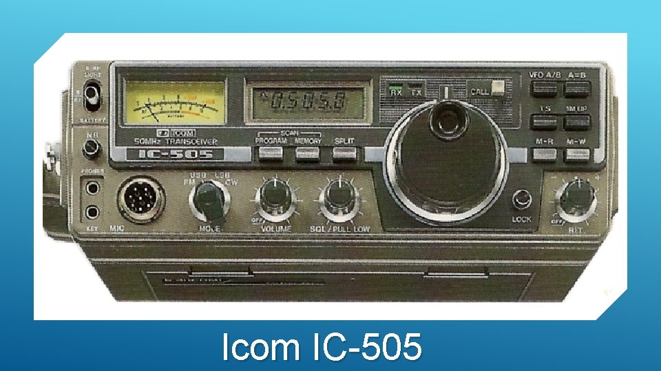 Icom IC-505 