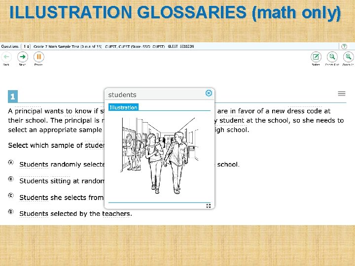 ILLUSTRATION GLOSSARIES (math only) 