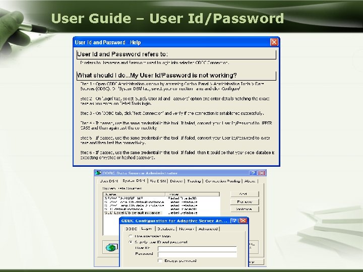 User Guide – User Id/Password Copyright@2013 Cracking. Siebel. com 
