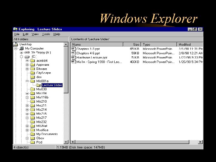 Windows Explorer 