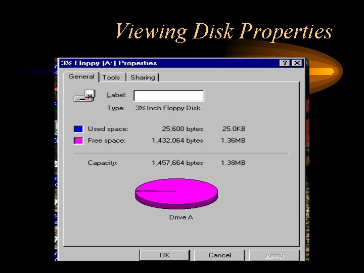 Viewing Disk Properties 