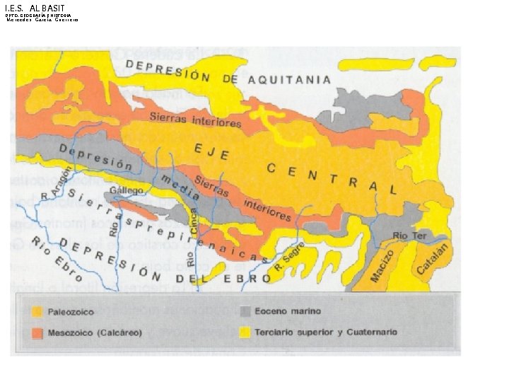 I. E. S. AL BASIT DPTO. GEOGRAFÍA E HISTORIA Mercedes García Guerrero 