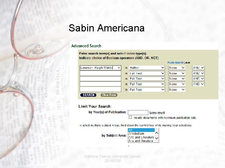 Sabin Americana National Taiwan University Library 20140508 