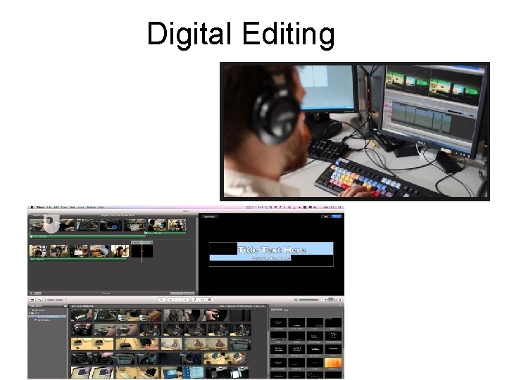 Digital Editing 