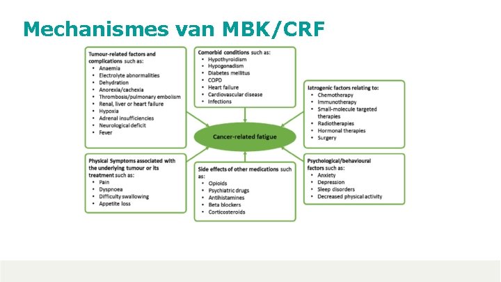 Mechanismes van MBK/CRF 