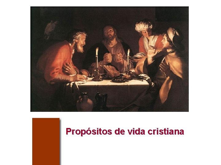 Propósitos de vida cristiana 