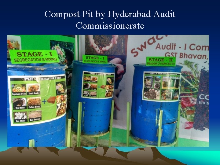 Compost Pit by Hyderabad Audit Commissionerate 