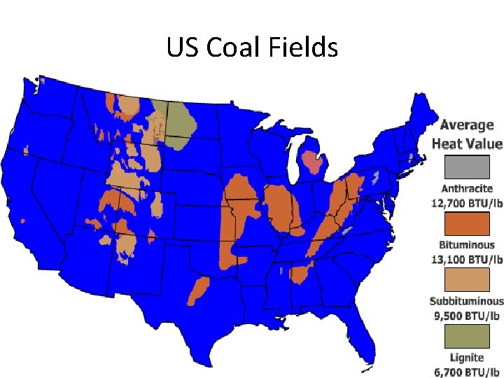 US Coal Fields 