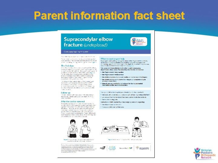 Parent information fact sheet 