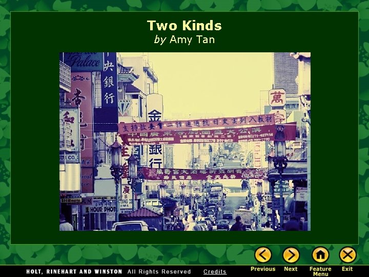 Two Kinds by Amy Tan 