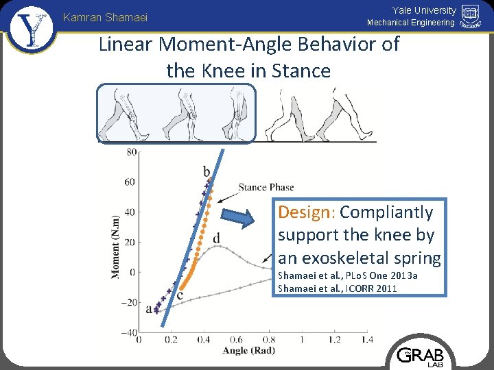 Kamran Shamaei Yale University Mechanical Engineering Linear Moment-Angle Behavior of the Knee in Stance