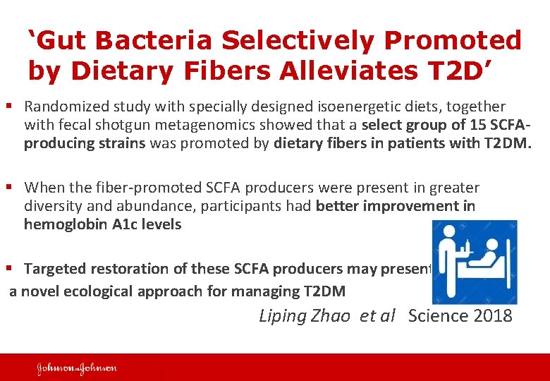 ‘Gut Bacteria Selectively Promoted by Dietary Fibers Alleviates T 2 D’ § Randomized study
