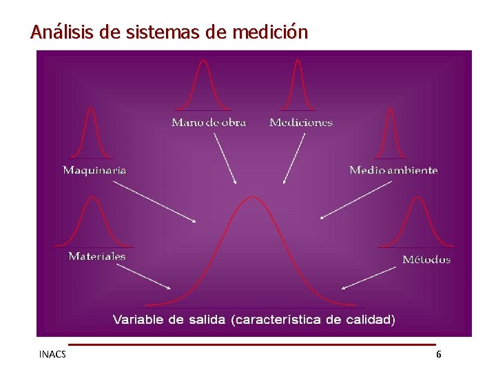 Análisis de sistemas de medición INACS 6 