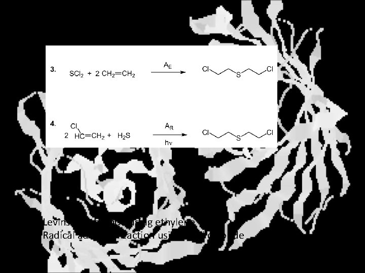 Synthesis 3) Levinstein method using ethylene 4) Radical addition reaction using vinyl chloride 