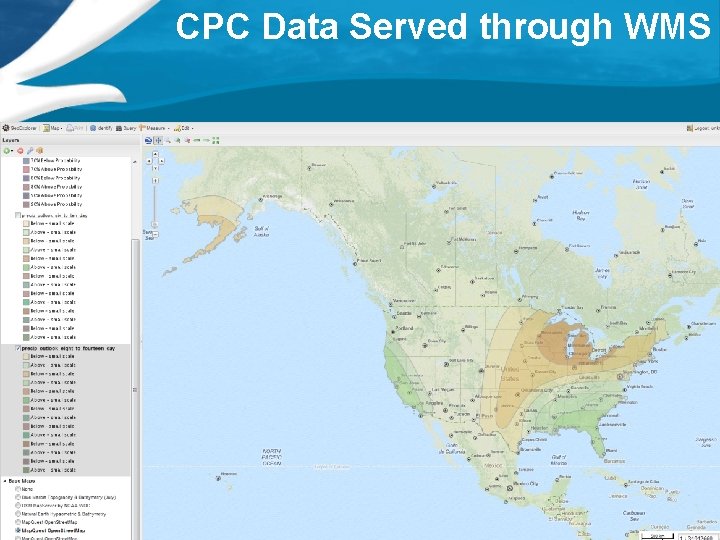 CPC Data Served through WMS 