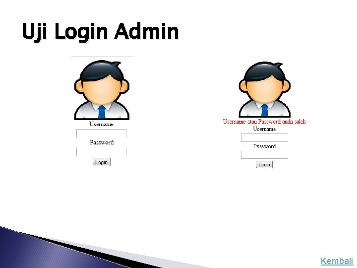 Uji Login Admin Kembali 