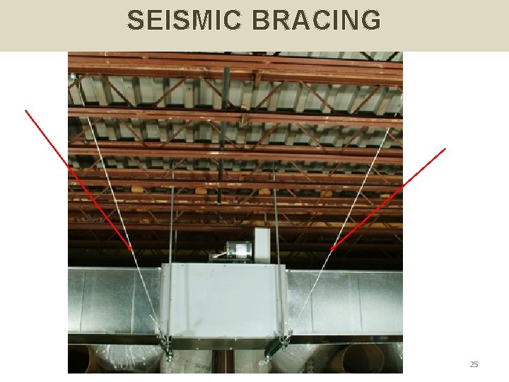 SEISMIC BRACING 25 