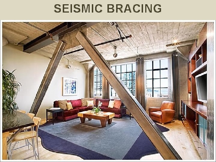 SEISMIC BRACING 27 