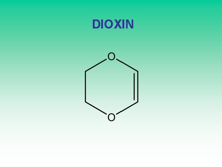  DIOXIN 