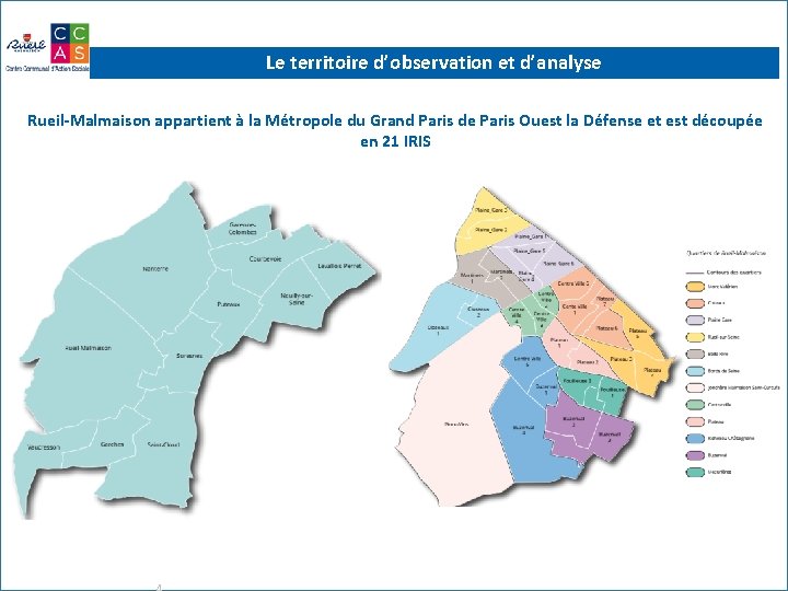 Le territoire d’observation et d’analyse Rueil-Malmaison appartient à la Métropole du Grand Paris de