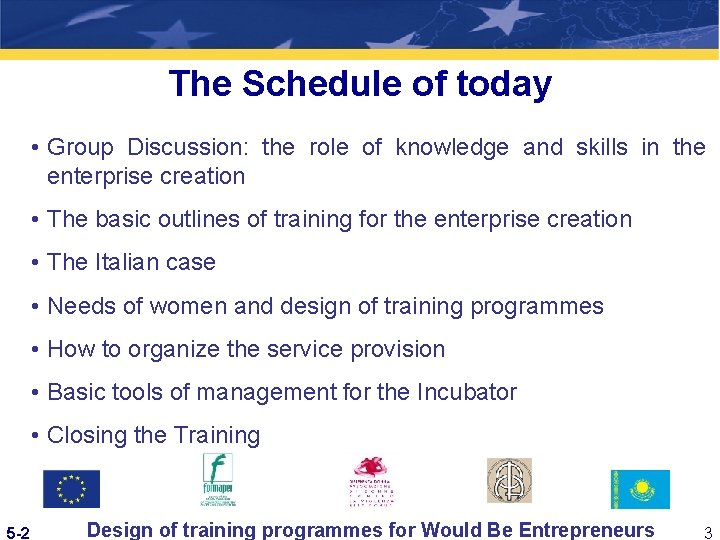 The Schedule of today • Group Discussion: the role of knowledge and skills in