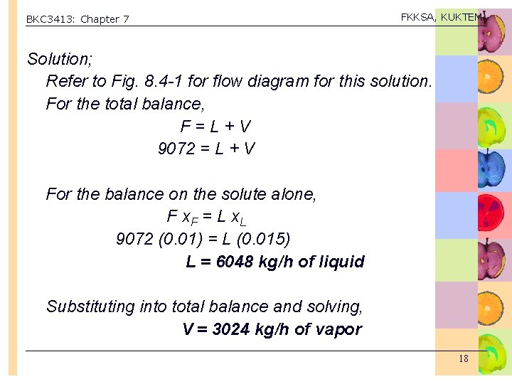 BKC 3413: Chapter 7 FKKSA, KUKTEM Solution; Refer to Fig. 8. 4 -1 for