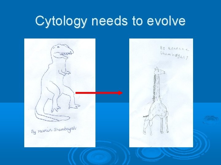 Cytology needs to evolve 