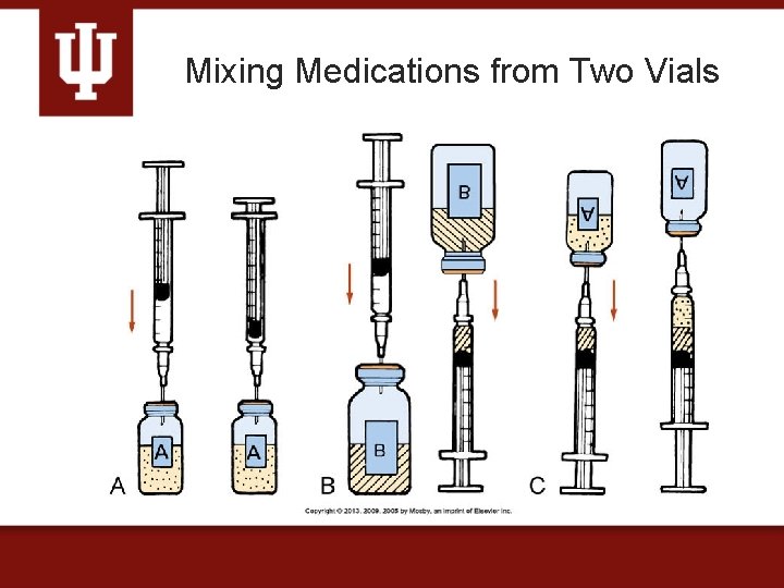 Mixing Medications from Two Vials 