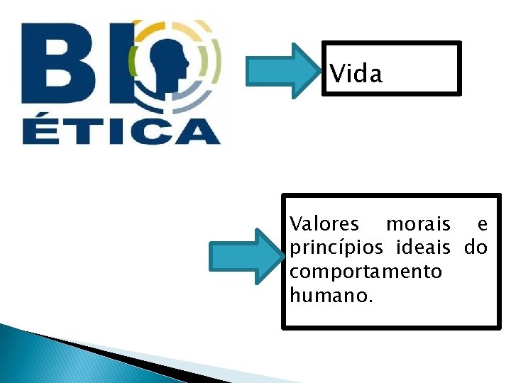 Vida Valores morais e princípios ideais do comportamento humano. 