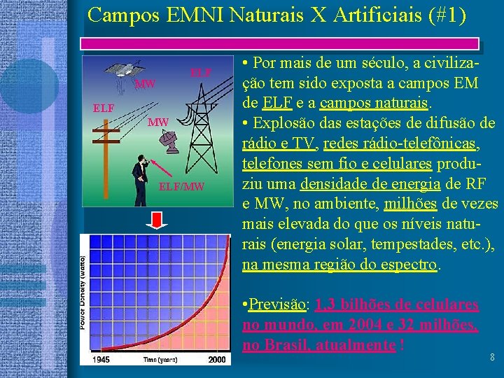 Campos EMNI Naturais X Artificiais (#1) ELF MW ELF/MW • Por mais de um