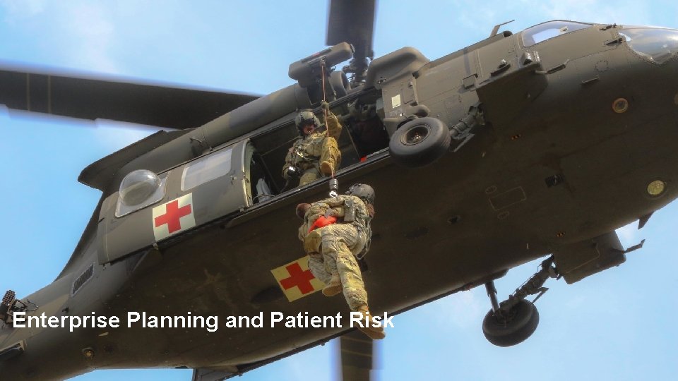 Enterprise Planning and Patient Risk 