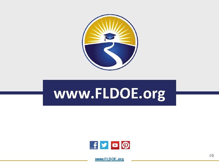 www. FLDOE. org 40 