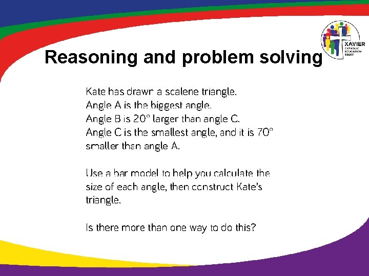 Reasoning and problem solving 