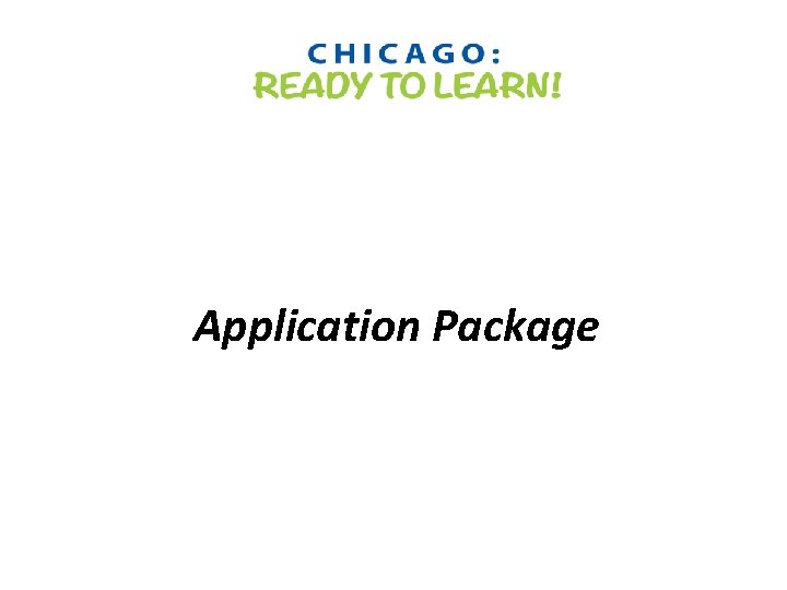 Application Package 